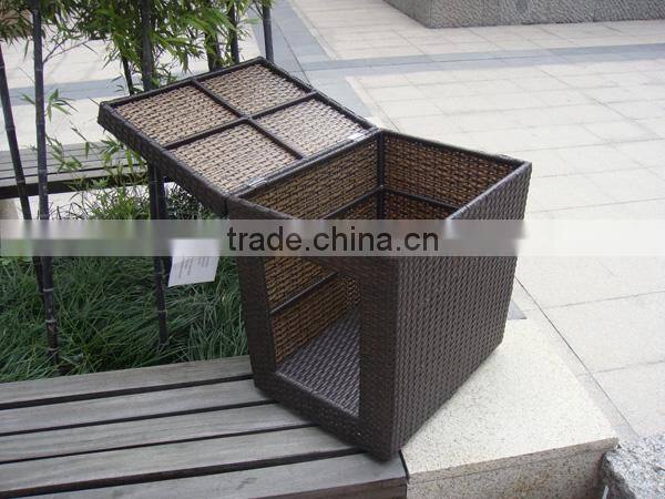 rattan cardboard cat house
