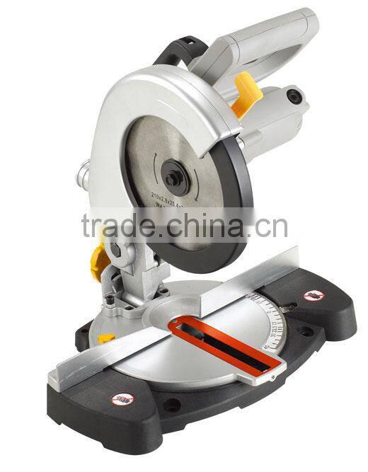 Portable 1400w Wood/Aluminum Cutting Machine Mini Electric Power 210mm Mitre Saw GW8003