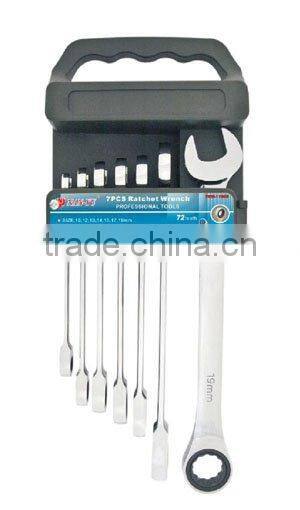 7PCS Ratchet Handle Wrench Set