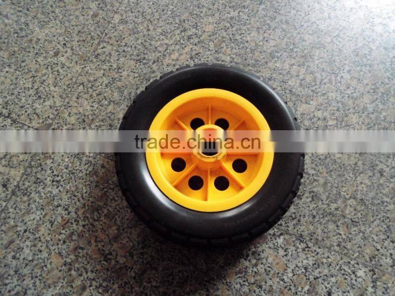 solid rubber wheel Tyre and plastic rim 3.50-8