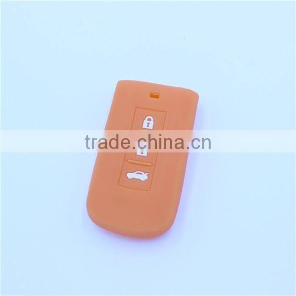 SILICONE CAR KEY COVER CASE, KEY JACKET for MITSUBISHI ASX LANCER SPORT OUTLANDER