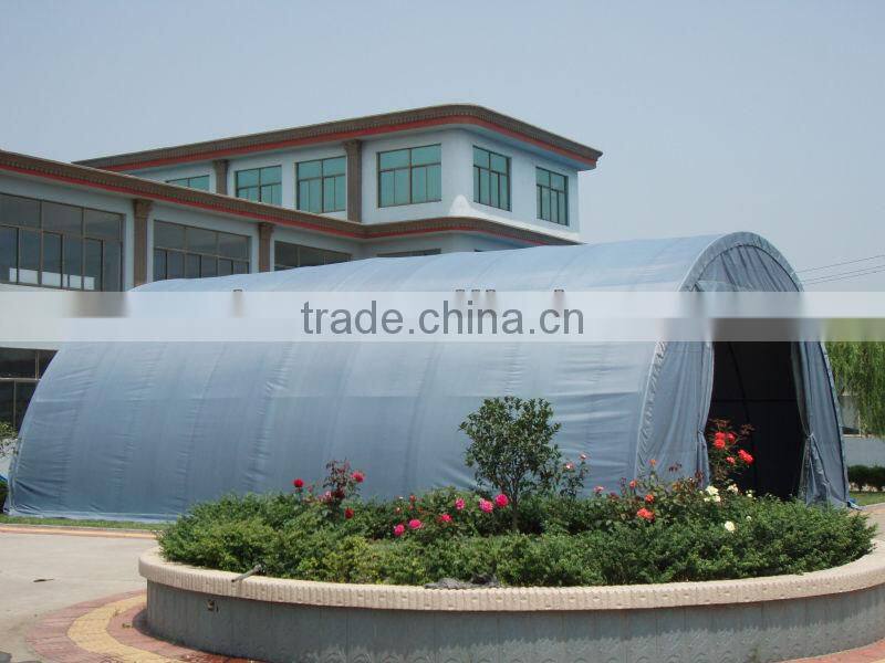 Fabric - membrane Building , Industrial HD warehouse tent , storage shelter