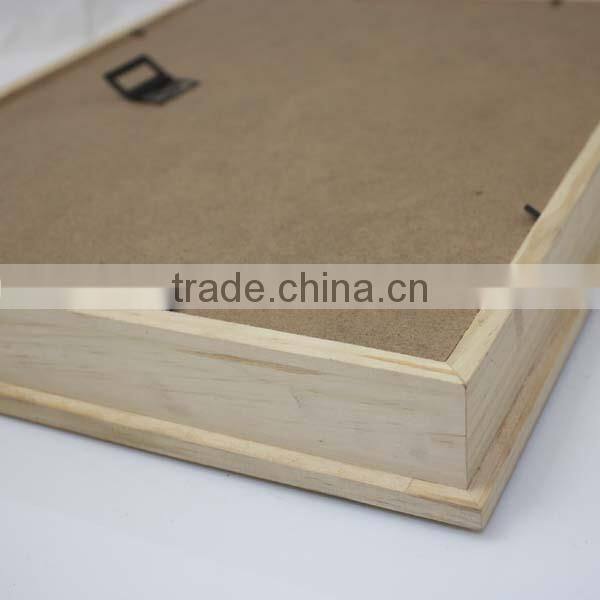 Customize home decoration wooden photo picture frame for sale W09A012