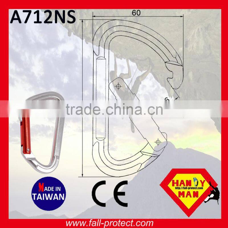 With CE Certificate Mountain Climbing Aluminum Carabiner For Rescue