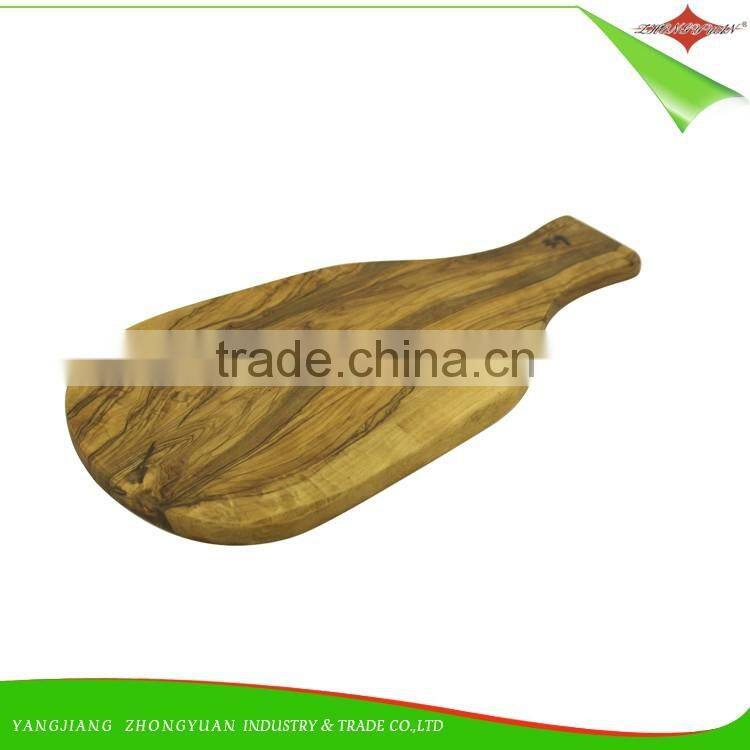 ZY-R2010 Wood Cutting Meat Chopping Board with Handle Wooden Cutting Board Portable Easy Wash Eco-friendly and Safe