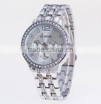 Wholesale cheap decoration watch luxury diamond man watch for gift