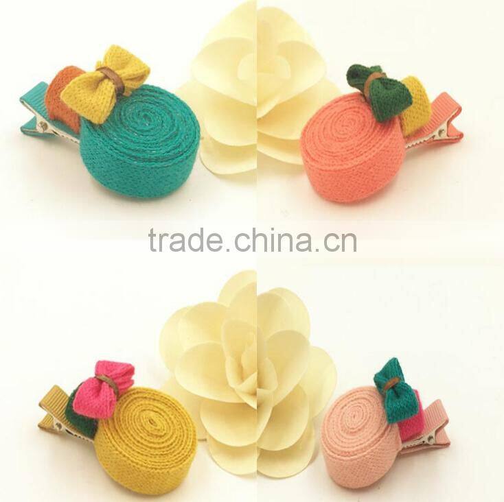 Fashion Hair accessories candy color hair clip handmade BB clips