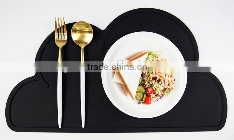 Non-slip Diner Portable Placemat Silicone Baby Eating Mat