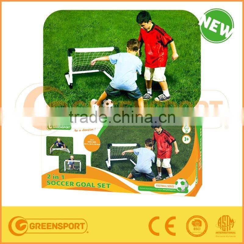 2016 New Item 2 in 1 Soccer Goal Set for Kid Training