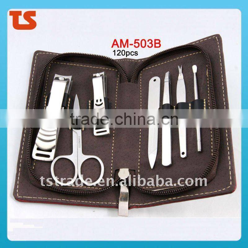 2014 new 7PC nail manicure set tools AM-410D