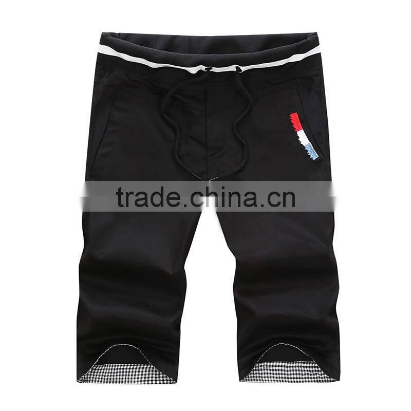 2016 hot sale 100% Cotton men causal men Short Pants/Trousers