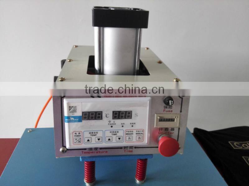 Pneumatic heat vinyl press machine