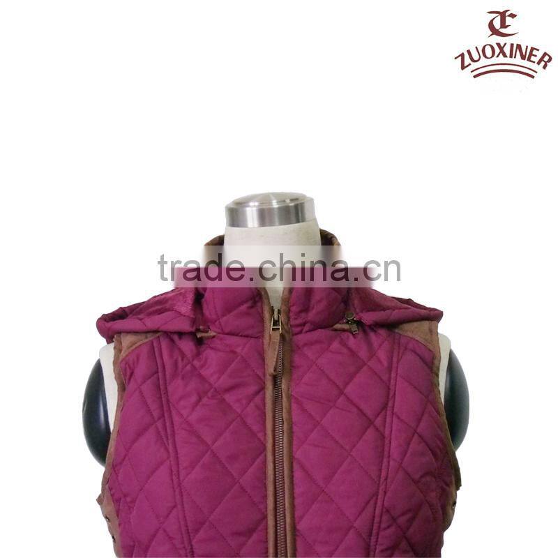 2014 women down padding quilted cotton bomber jackets