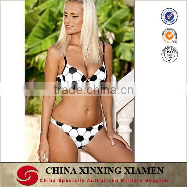 Lady fashion hot wholesale beachwear bathing suit swimming wear with print