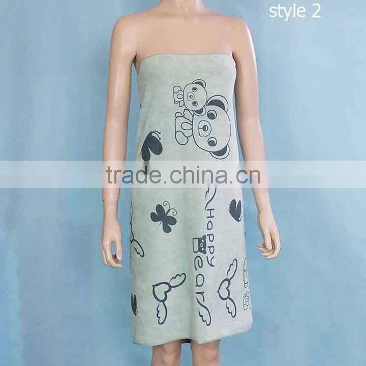 2014 cheap100% polyester Microfiber Bath Towel hotel towel stock,140805b