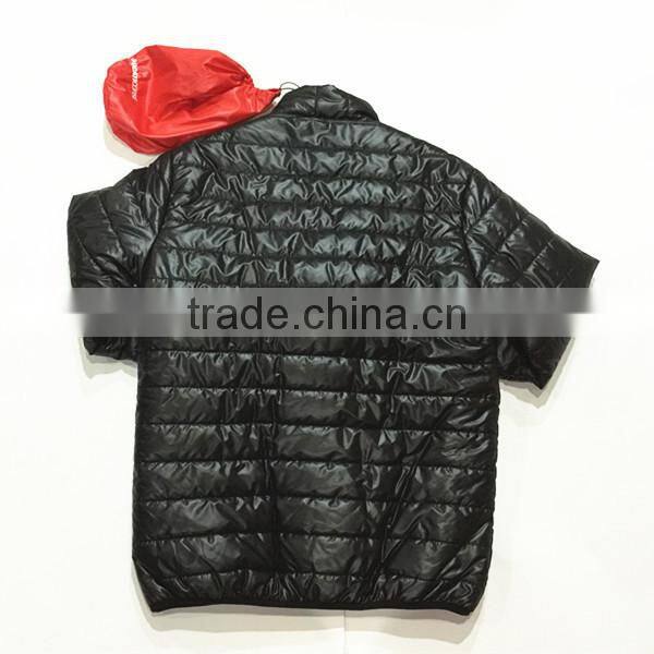 2015 Newest Shining Mens 100% Polyester Lightweight Waterproof Jacket