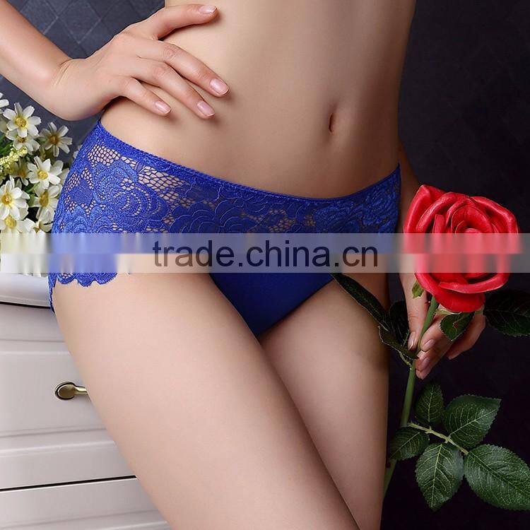 Sexy transparent ladies underwear young girl cotton women panties 2016