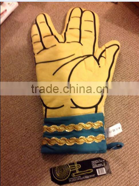 Star Trek: Spock Oven Mitt,star terk oven mitt