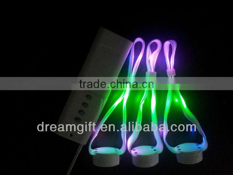 2016 New party goods far distance remote control LED fabric wristband changed 15 colors sepcial for big party or vocal concert
