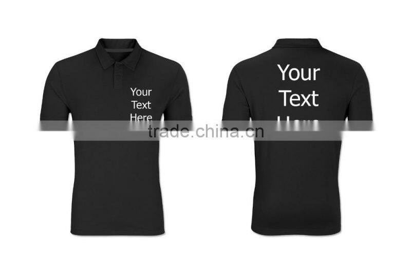 Custom 100% Polyester Dry Fit Mens Quick Dry Polo Shirt Wholesale Golf Polo Shirt