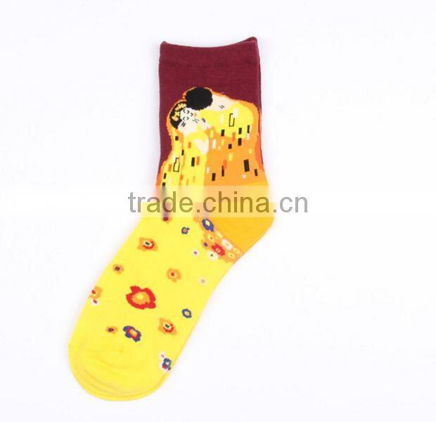 2017 New Fashion Design Colorful 75% Nylon 24% Cotton 1% Elastane OEM Your Own Brand Logo Soft Sport Tube Socks