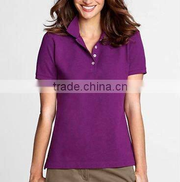WOMEN'S BLANK POLO SHIRT