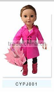 Volume production with CE certificate quality guarantee 18 inch adorable doll clothes