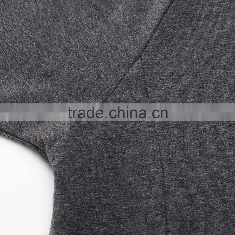 adults special fabric grey blend dri fit gym hoodies/pants sets tracksuit clothing