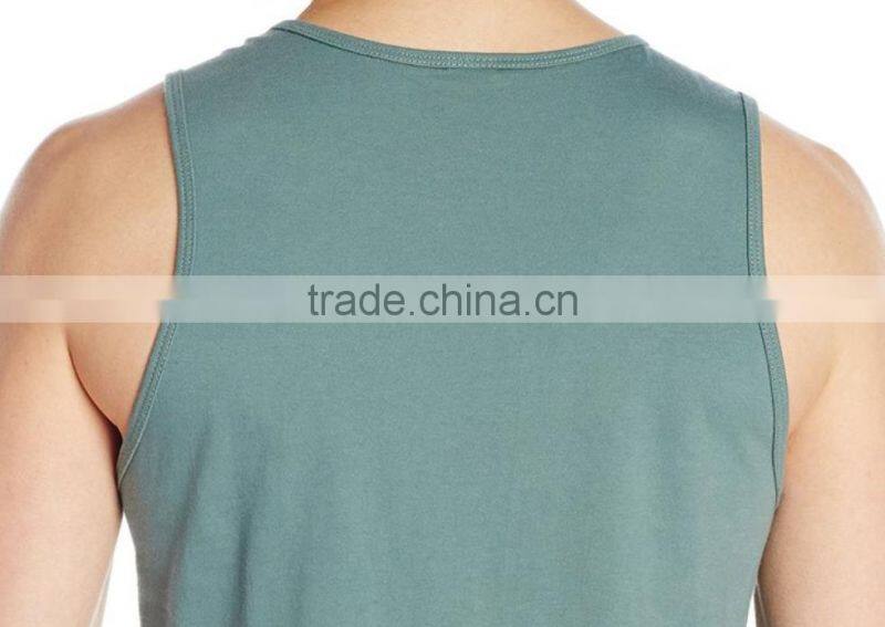 adults age group mens good quality oem service custom wholesale skull printing gym singlet/tank top