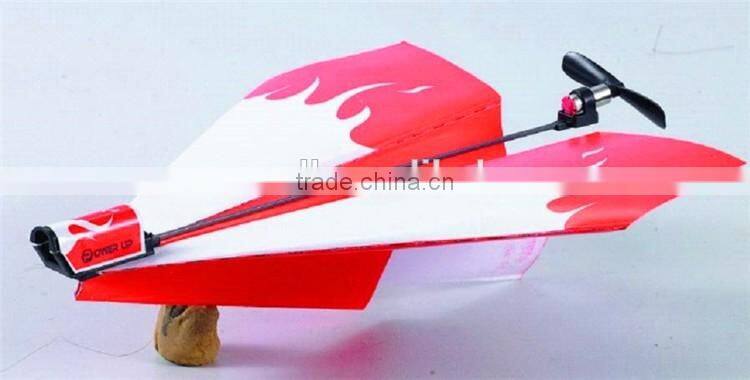 PowerUp 3.0 rc paper airplane radio control airplane paper airplane wing