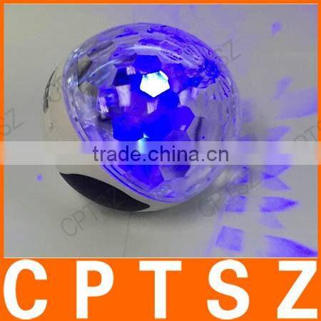 Colorful stage lights effects rotation Bluetooth speaker, card speaker,