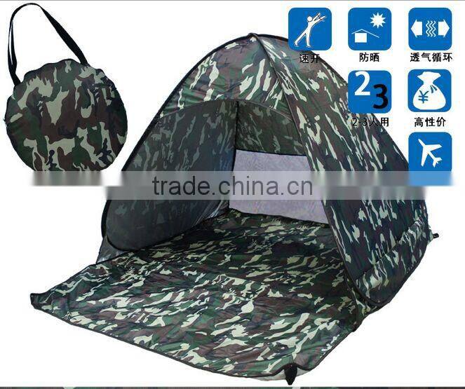 Beach Tent Outdoor Automatic Quick Folding Folding Shade Double Fishing Simple Tent
