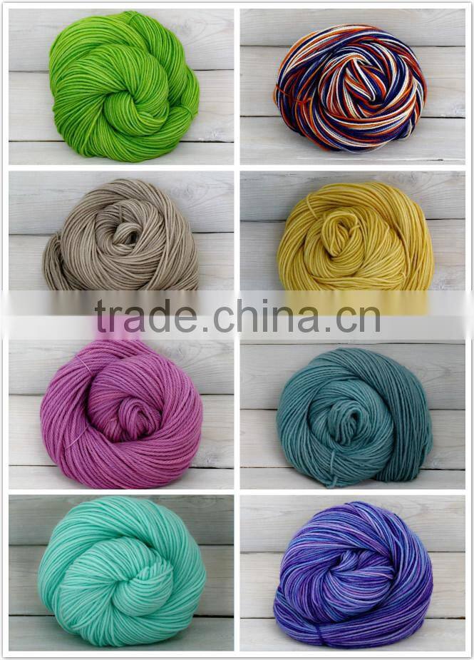 Very soft metallic wool blended fancy yarn for knitting