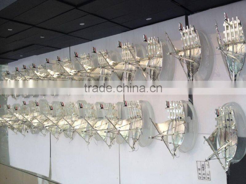 2017 NEW DESIGN real golden plated Dhow Model For kuwait Gifts