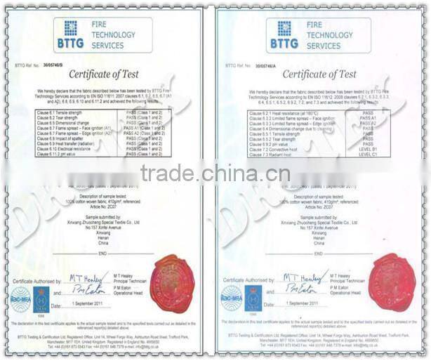 Aramid fabric, FR fabric/aramid uniforms alternative/EN 11612,NFPA2112