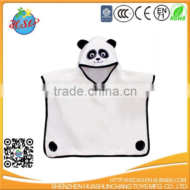 hot sale animal poncho bathrobe for kids