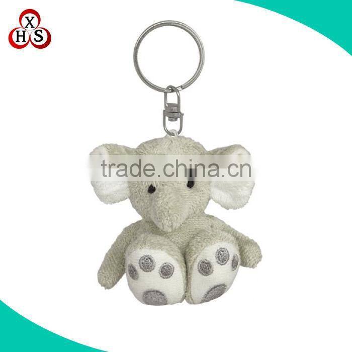 Custom factory price soft plush pineapple keychain