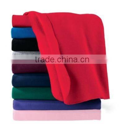 100% polyester super soft microfiber plush throw blanket