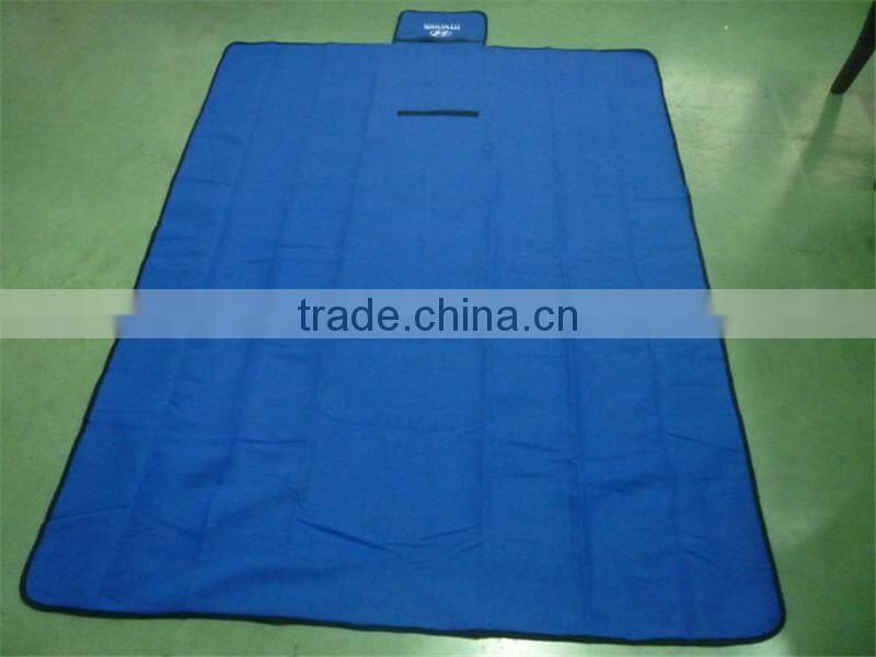 2015 New Style Double Layers Polar Fleece With Oxford Foldable Waterproof Picnic Rug
