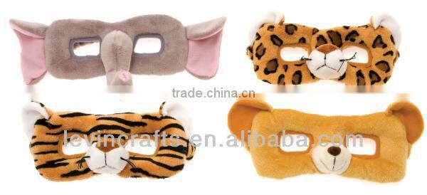 13032925 Wild Animal Plush Face Mask