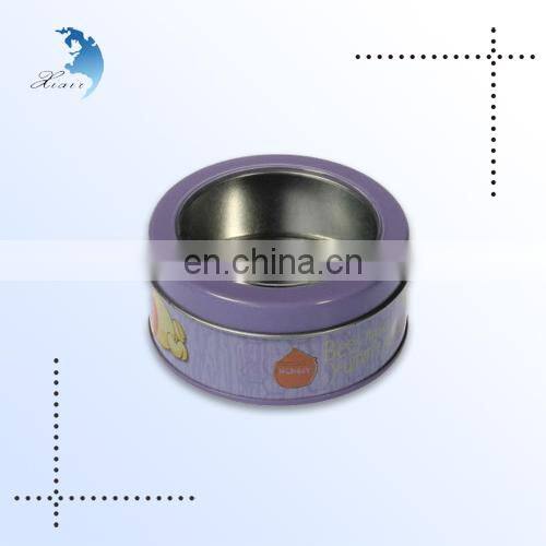 High Quality Customized Hot Sales Round Shape Small Metal Tin Cookie Boxes