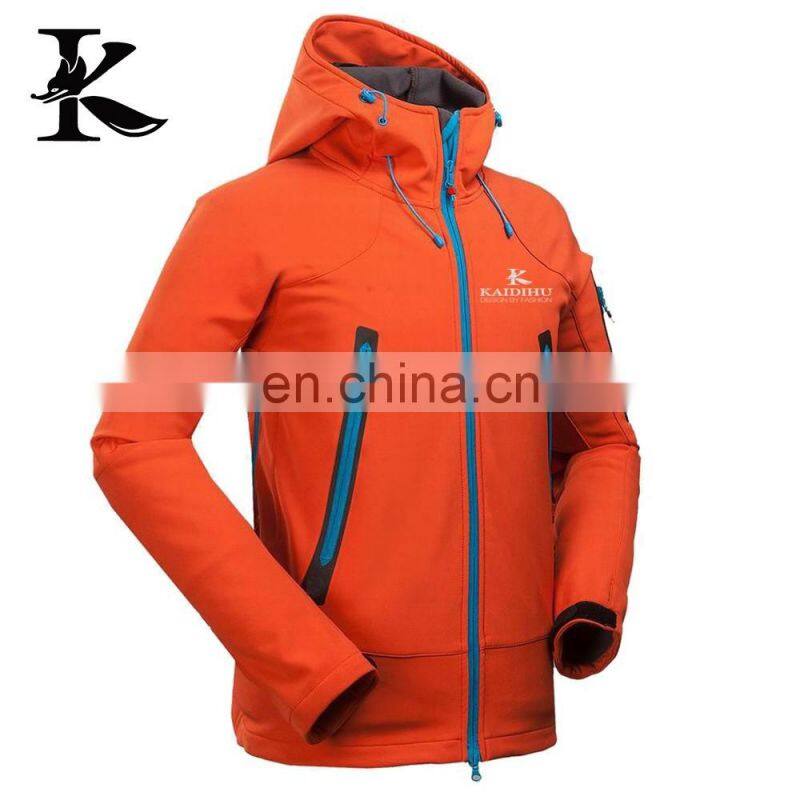 Men's hiking camping outdoor waterproof softshell jacket