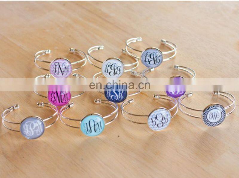 Customize your charm bangle Monogram Charm Bangles & Dangles