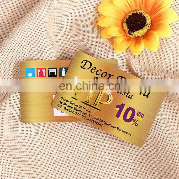 manufacturer customized Cheap price pvc VIP card/discount card for megamall