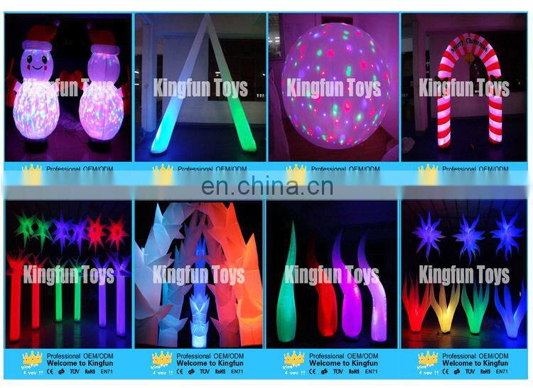 Customized colorful haing new year deractive led star