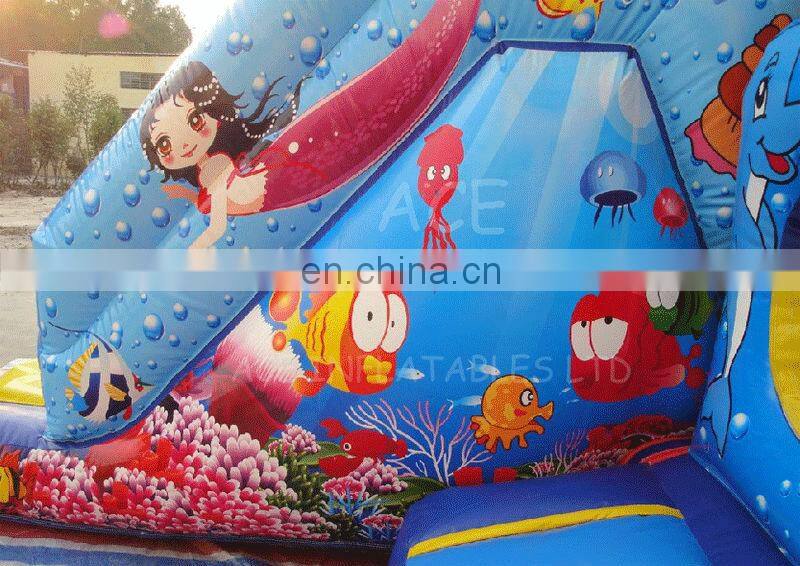 Ocean Theme New Designed Inflatable Combo Games