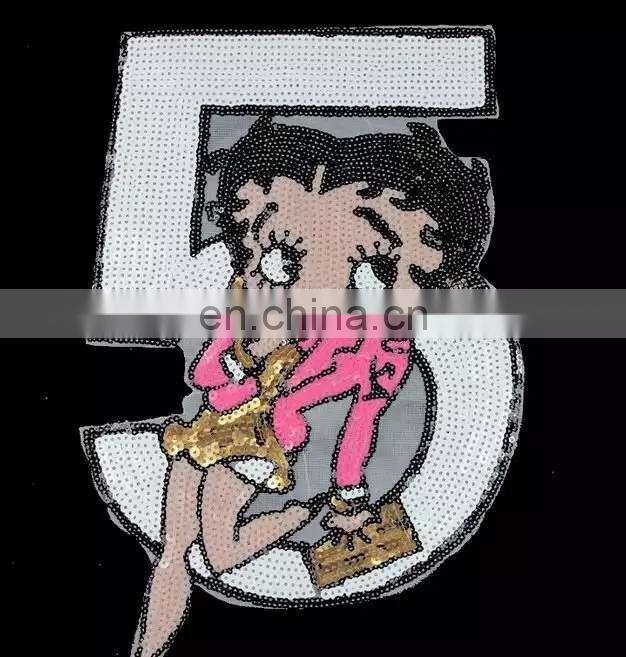 cheap embroidered sequins animal hot fix motifs,wholesale embroidered patch,animals clothes embroidered patches