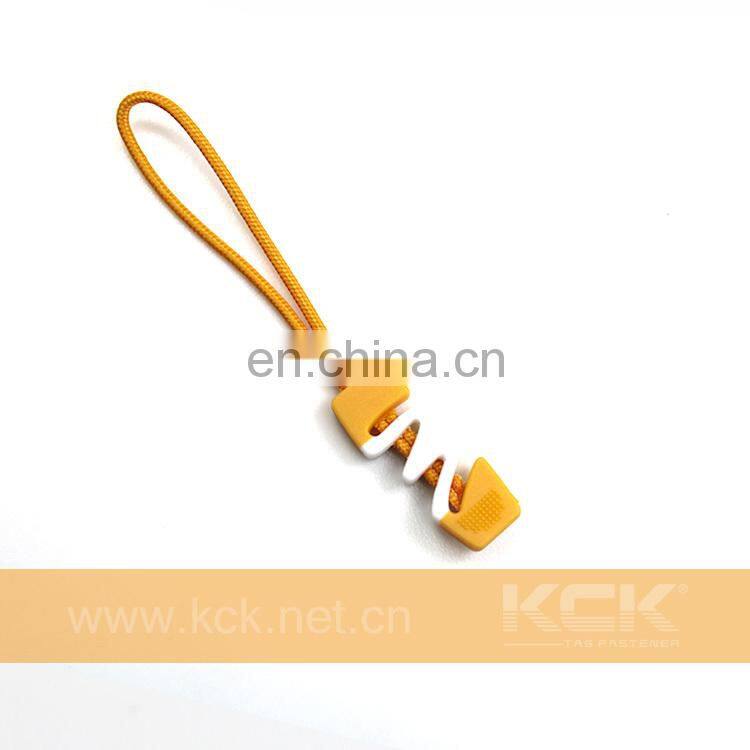 2017 Zipper Puller, colorful zipper puller with nylon cord