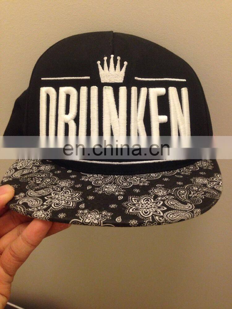 denim fabric caps - denim baseball snapbacks caps with Leather embossing patch