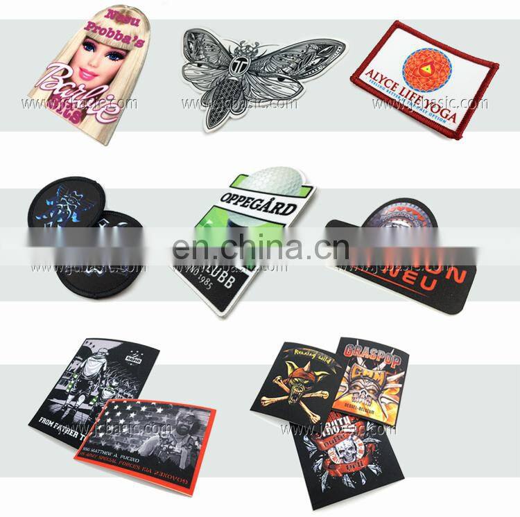 Hot Sale Wholesale Custom Digital Printed Embroidery Patch for Garment